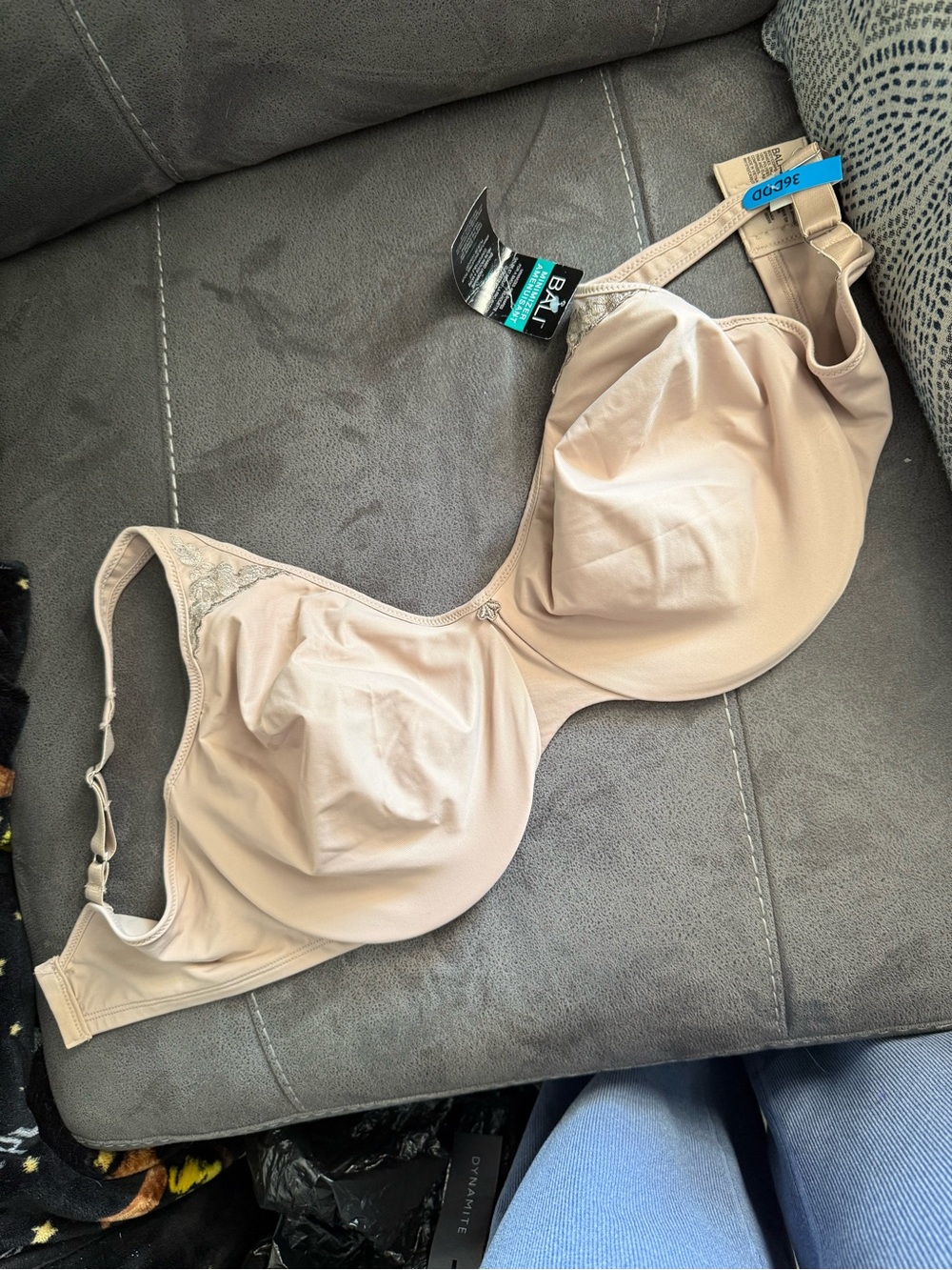 Bali Nude Underwire Full-Coverage Smooth Bra
